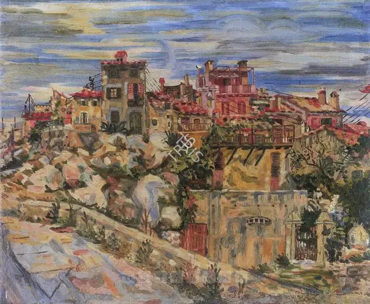 Jehangir Sabavala (Artist), Untitled, 1948, Painting