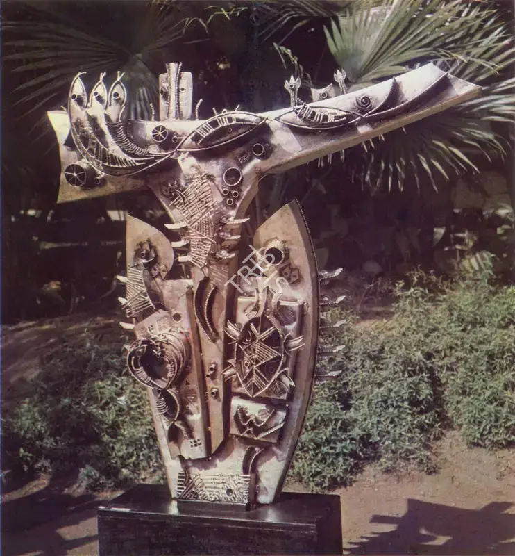 S. Nandagopal (Artist), Ritual Symbol, Sculpture