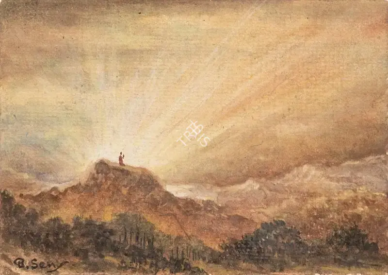 Sen, Bireshwar (Artist). Untitled, n.d. | Painting, Os.Del/27.02.19, 2019 · Osian's