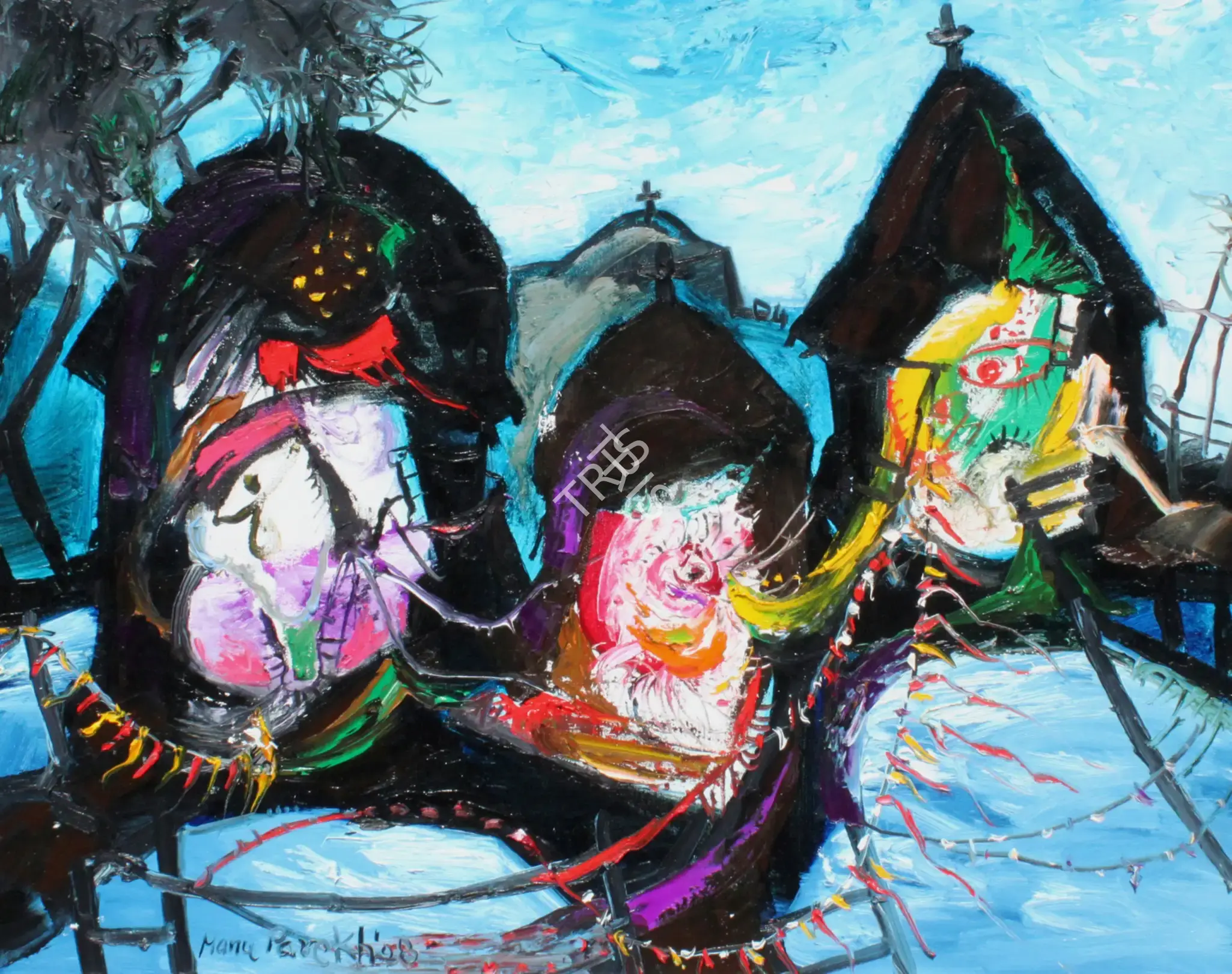 Manu Parekh (Artist), Untitled, 2008, Painting