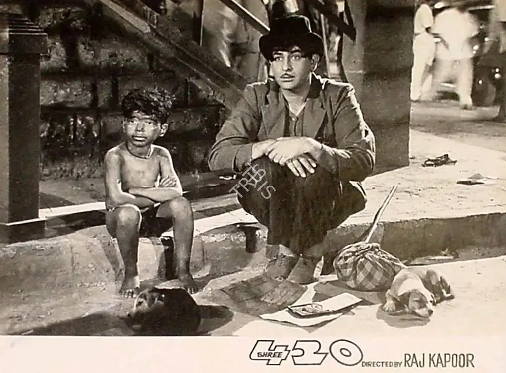 Radhu Karmakar (Cinematographer), Shree 420, 1955, Lobby Card