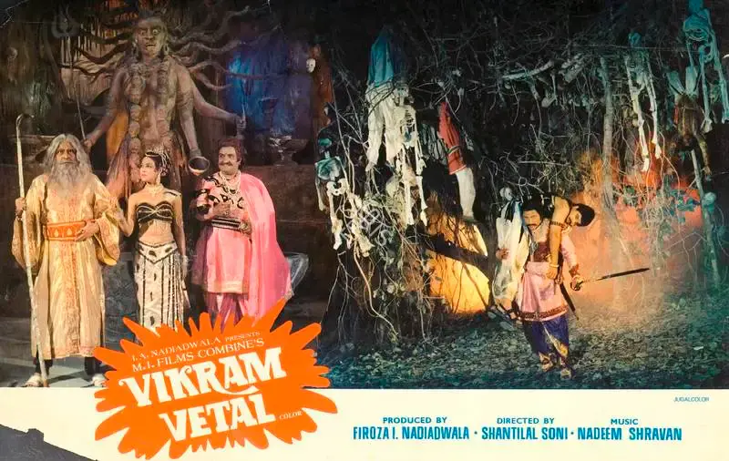 Firoza I. Nadiadwala (Producer), Vikram Vetal, 1985, Lobby Card
