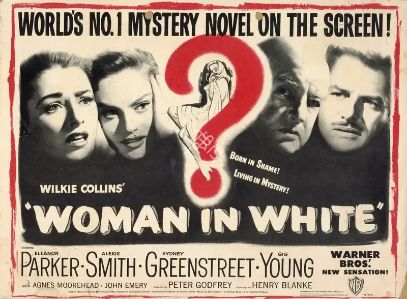 Peter Godfrey (Director), The Woman in White, 1948, Handbill