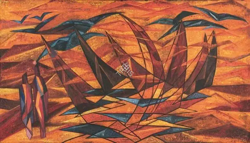 Jehangir Sabavala (Artist), Untitled, 1962, Painting