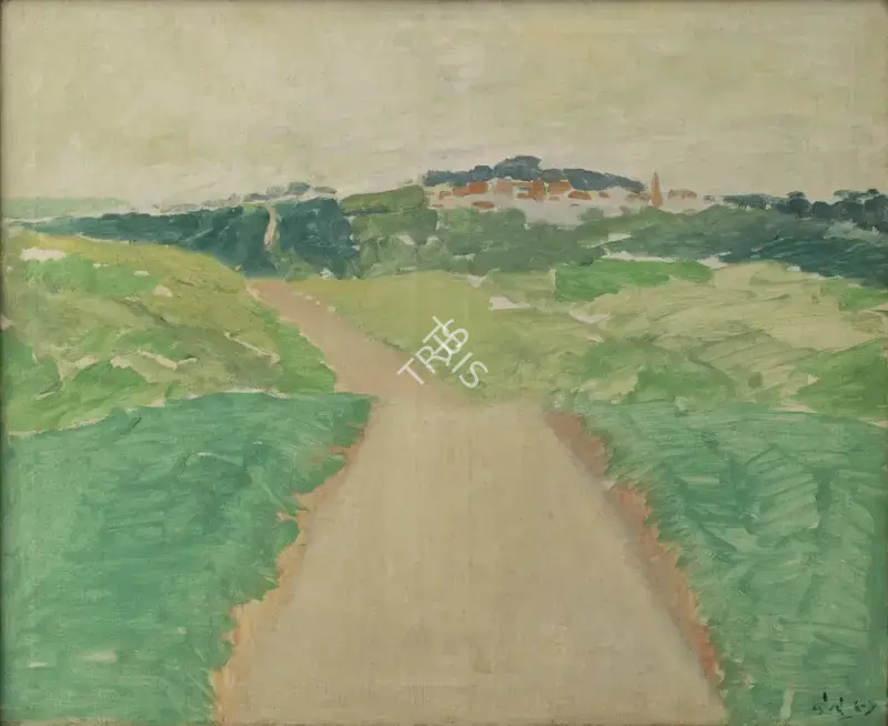 N.S. Bendre (Artist), Untitled, 1945, Painting