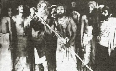 Unknown (Photographer). Bijon Bhattacharya on the stage of Nabanna. | Photographic Still | Photography | 00457523