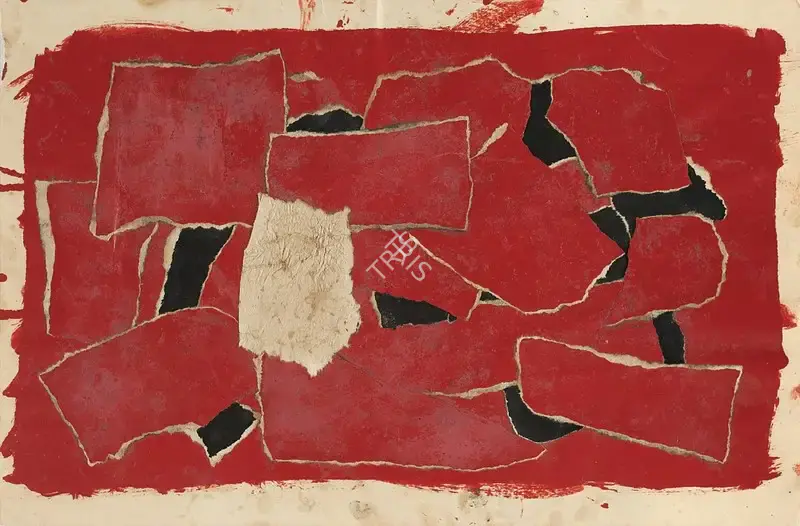 Himmat Shah (Artist), Untitled, 1962, Collage