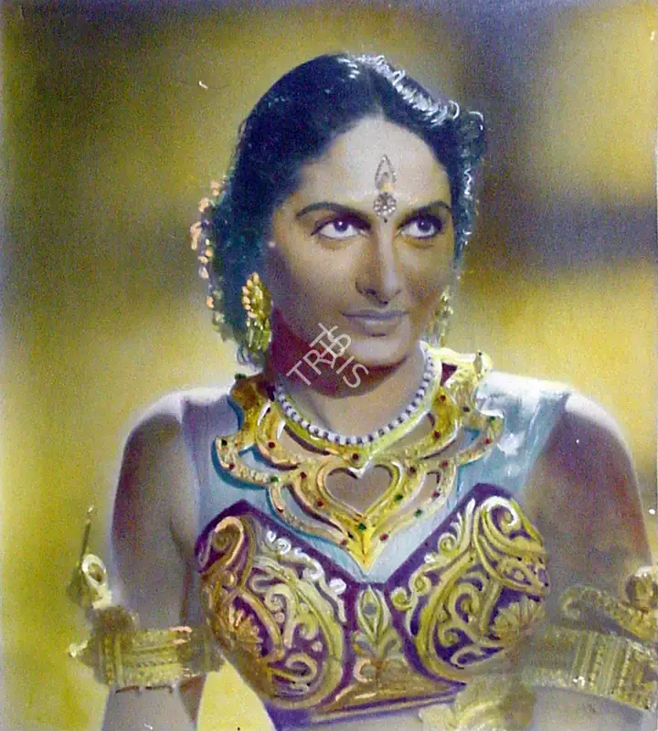 Shanti Kumar (Director), Usha Haran, 1949, Photographic Still
