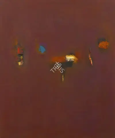 Gaitonde, V.S. (Artist). Untitled, 1961 | Painting, Sa.Mum.10.12.25, 2025 · Saffronart