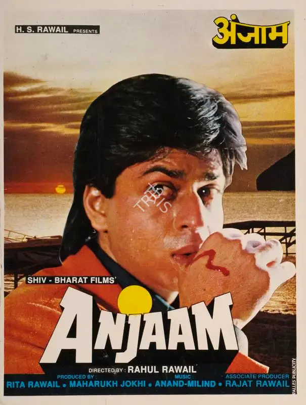 Maharukh Jokhi (Producer), Anjaam, 1994, Song-Synopsis Booklet