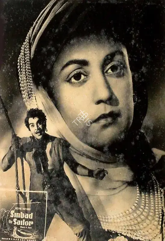 Nanabhai Bhatt (Director), Sinbad Jahaaji, 1952, Lobby Card