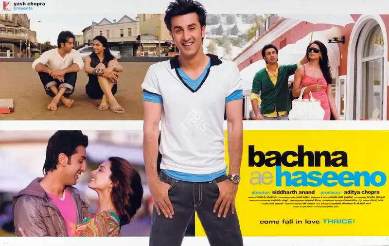 Aditya Chopra (Producer), Bachna Ae Haseeno, 2008, Lobby Card