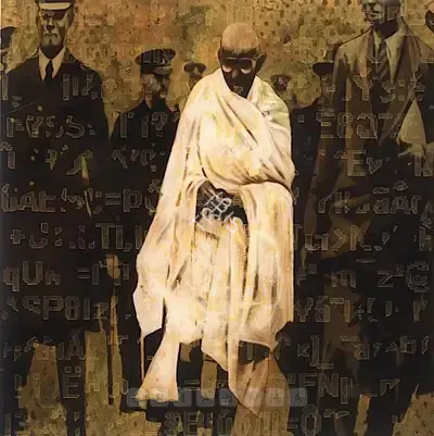 Baiju Parthan (Artist), Archeology - Arrival At Lancashire, 2007, Painting