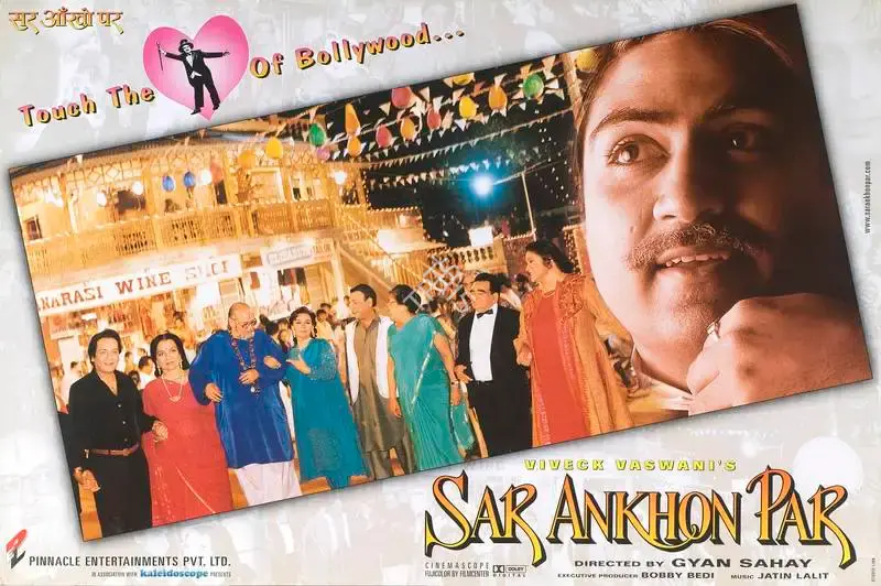 Vivek Vasvani (Producer), Sar Ankhon Par, 1999, Lobby Card