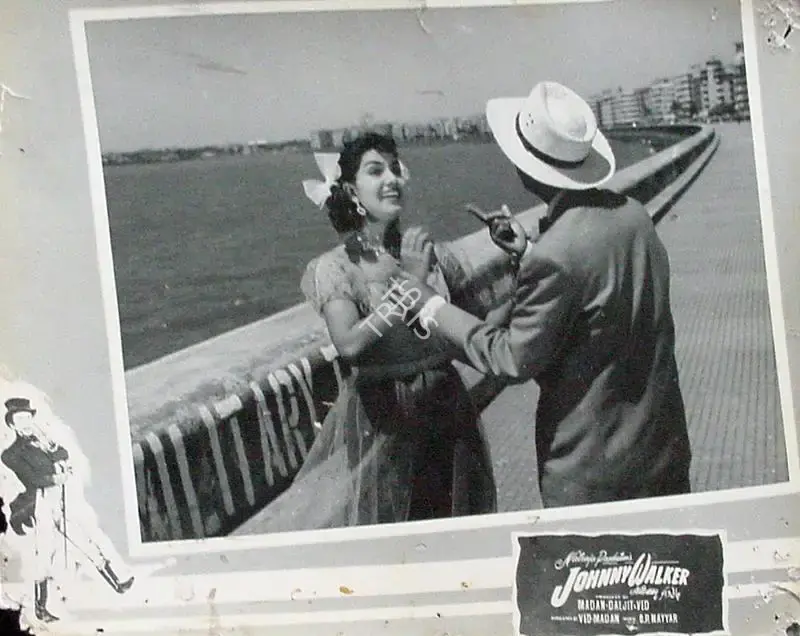 T.R. Joshi (Cinematographer), Johnny Walker, 1957, Lobby Card