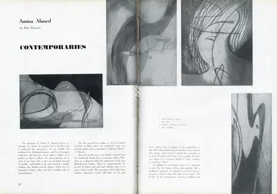 Rita Regnier (Essayist), Amina Ahmed, 1956, Essay