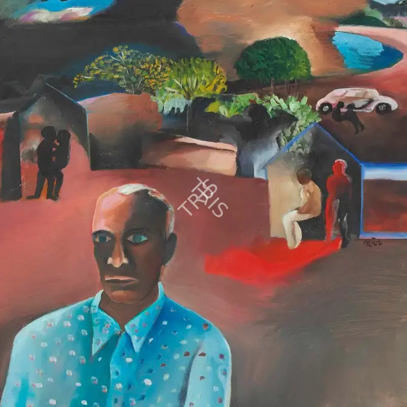 Khakhar, Bhupen (Artist). At New Jersey, 1986 | Painting, Ch.Lon/26.05.16, 2016 · Christie's