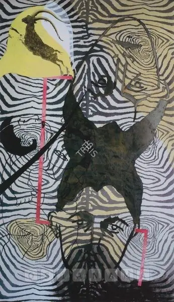 Anju Dodiya (Artist), Circus Of Insomnia, 2004, Painting
