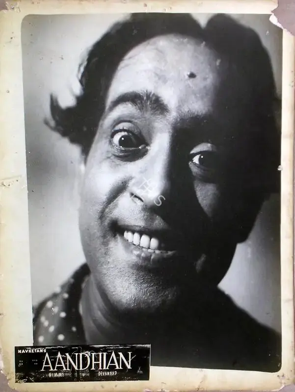 Jal Mistry (Cinematographer), Aandhiyan, 1952, Lobby Card