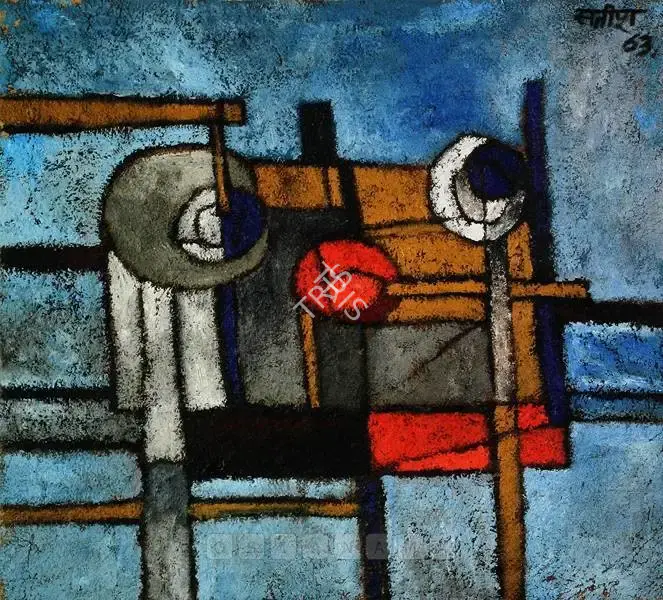 Satish Gujral (Artist), Untitled, 1963, Painting