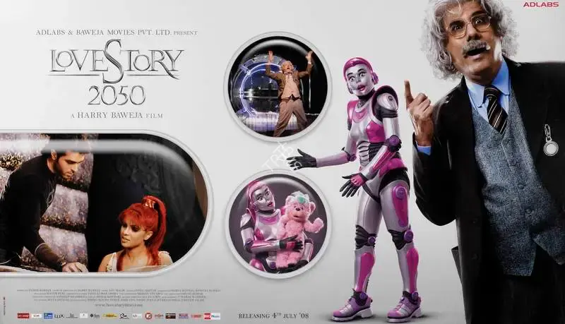 Pammi Baweja (Producer), Love Story 2050, 2008, Lobby Card