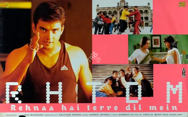 Vashu Bhagnani (Producer), Rehnaa Hai Terre Dil Mein, 2001, Lobby Card
