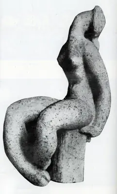 Chintamoni Kar (Artist), Parl Figure, 1949, Sculpture