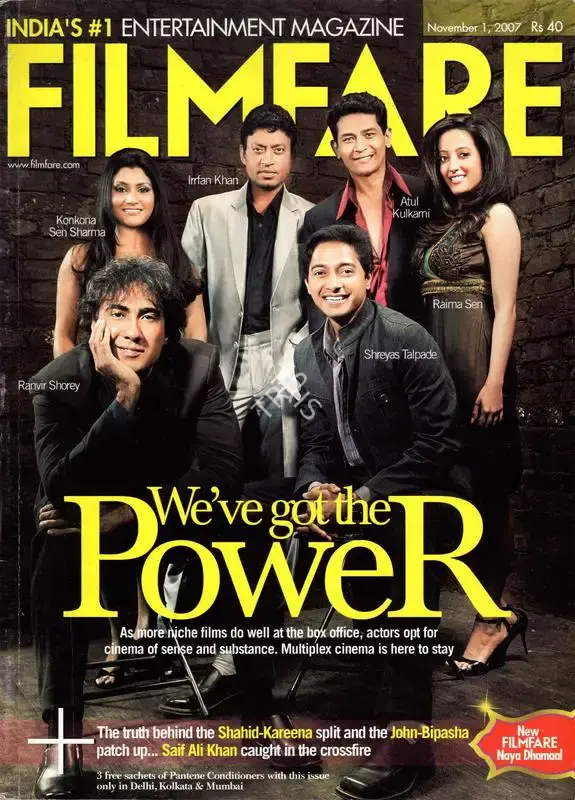Jitesh Pillaai (Editor), Filmfare, 2007, Magazine
