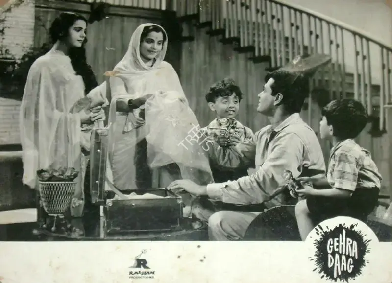 O.P. Ralhan (Director), Gehra Daag, 1963, Lobby Card