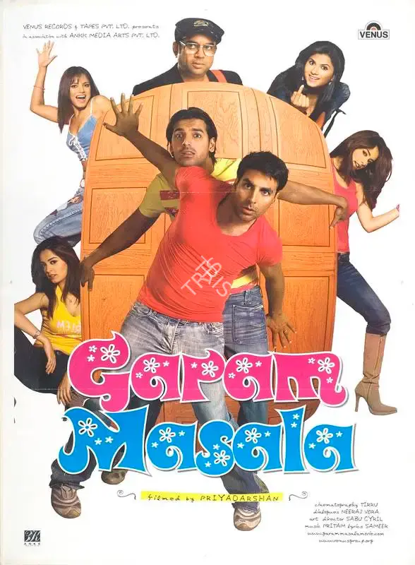 Ratan Jain (Producer), Garam Masala, 2005, Full Sheet Poster