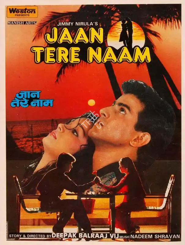 Jimmy Nirula (Producer), Jaan Tere Naam, 1992, Song-Synopsis Booklet