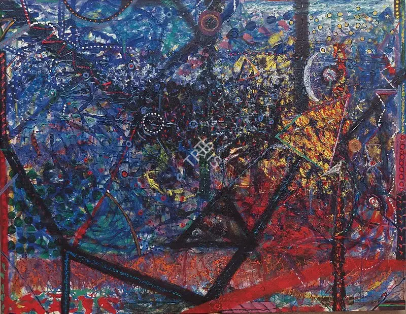 Mona Rai (Artist), Painting VIII, 1991, Painting