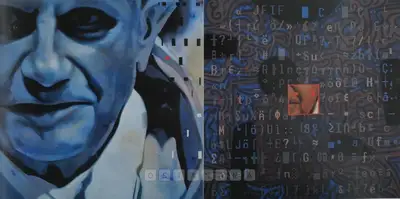 Baiju Parthan (Artist), Source Code - Benedict, 2006, Painting