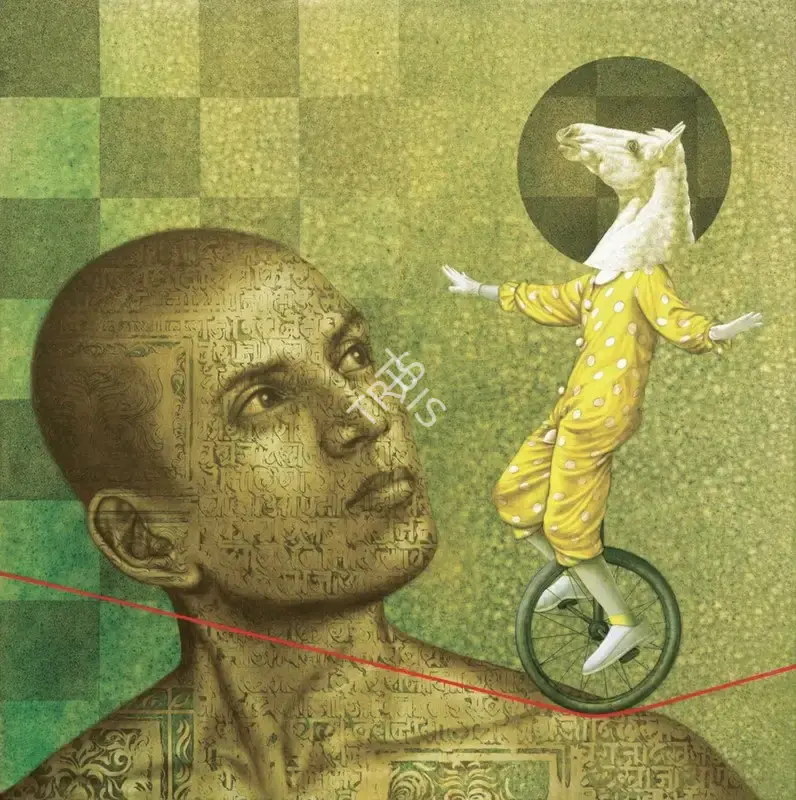 Nilesh Vede (Artist), Untitled, 2020, Painting