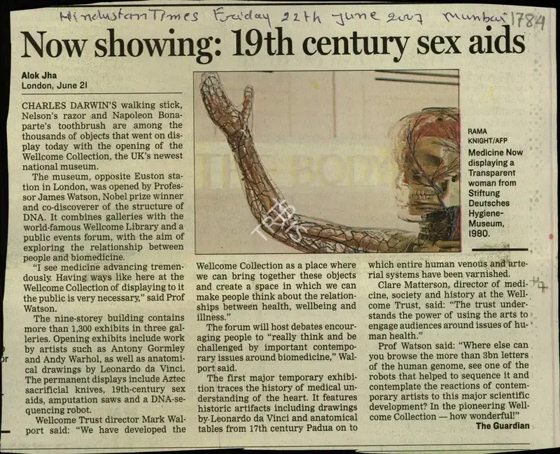 Alok Jha (Reporter), Now showing, 2007, Newspaper Clipping