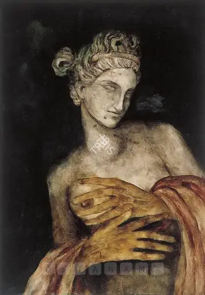 Shuvaprassana (Artist), Venus, 1975, Painting
