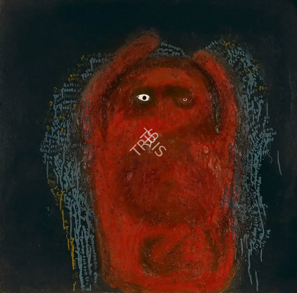 Bhupen Khakhar (Artist), Hanuman, 1960, Painting