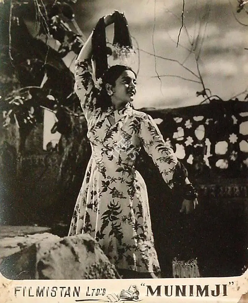 Subodh Kumar (Director), Munimji, 1955, Lobby Card