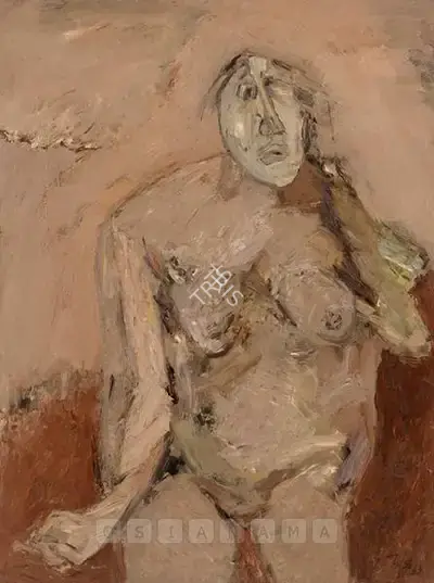 Tyeb Mehta (Artist), Untitled, 1963, Painting