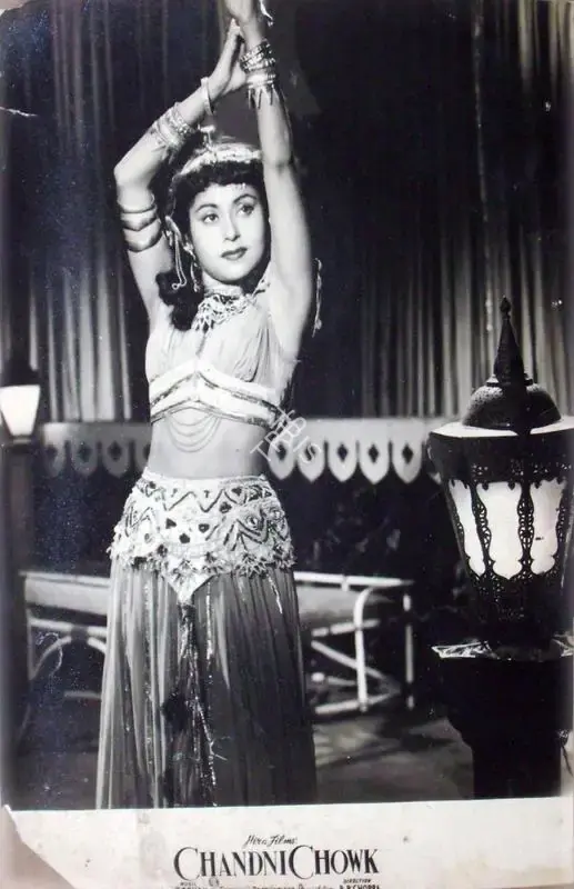 Keki Mistry (Cinematographer), Chandni Chowk, 1954, Lobby Card