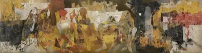 Dave, Shanti (Artist). Untitled, n.d. | Painting, Sa.Onl/15.12.22, 2022 · Saffronart