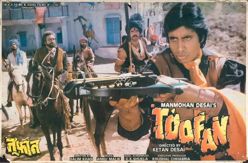 Manmohan Desai (Producer), Toofan, 1989, Lobby Card
