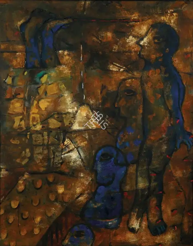 G.R. Iranna (Artist), Day!, 1998, Painting