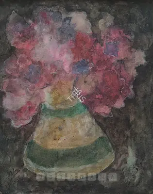 Rabindranath Tagore (Artist), Untitled, 1939, Painting