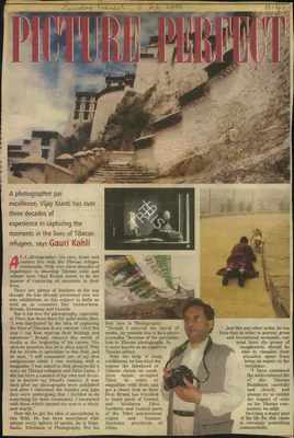 Gauri Kohli (Reporter), Picture Perfect, 2006, Newspaper Clipping