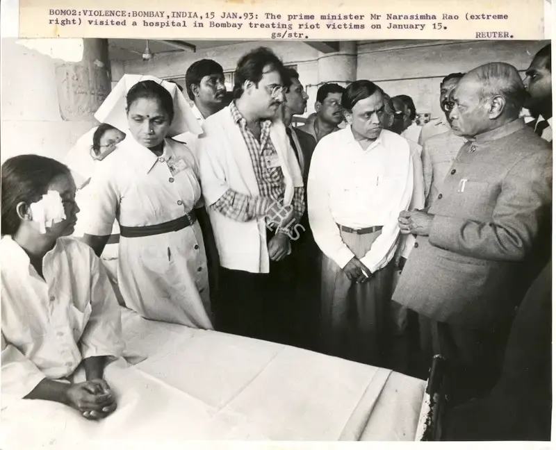 Gopal Shetty (Photographer), Bom02: Violence: Bombay, India, 15 Jan. 93, 1993, Contemporary Photograph