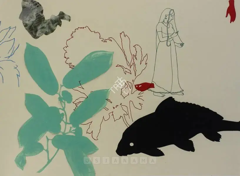 Nusra Latif Qureshi (Artist), Treading Sacred Ground II, 2005, Painting