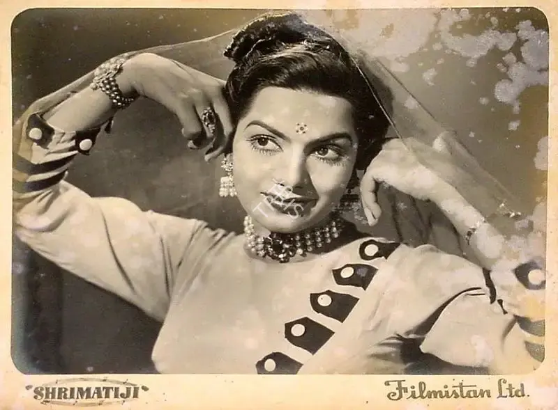 I.S. Johar (Director), Shrimatiji, 1952, Lobby Card