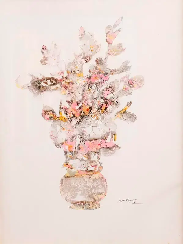 Sakti Burman (Artist), Untitled, 1966, Painting