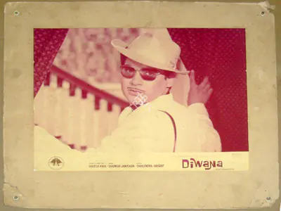 Tyagraj Pendharkar (Cinematographer), Diwana, 1967, Lobby Card